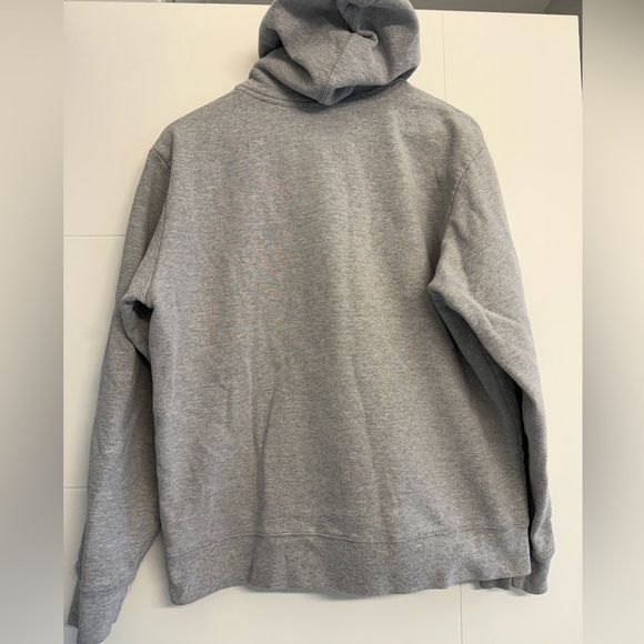 The North Face Grey Hoodie, size large (mens). See description. - Picture 6 of 8